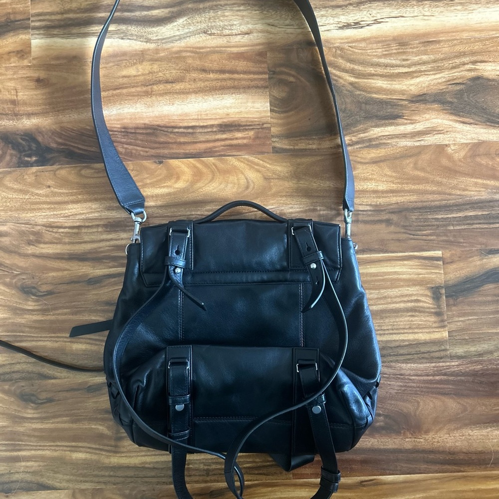 Black Leather Women's Bag